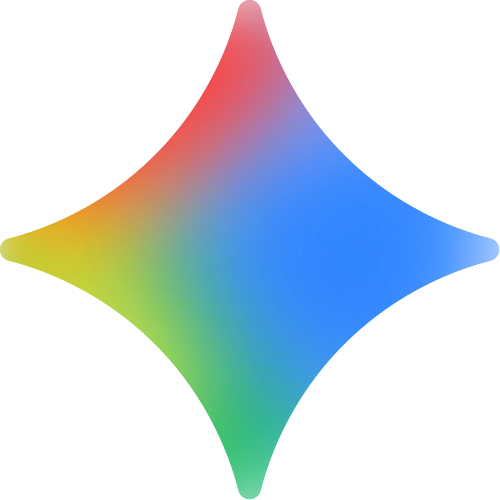 Decorative abstract gradient diamond shape (multicolor)